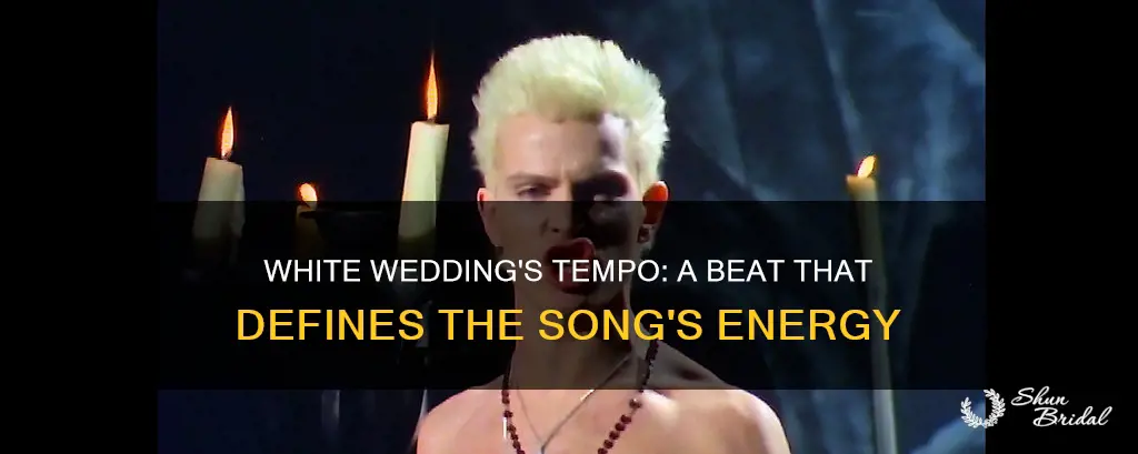 what tempo on song white wedding