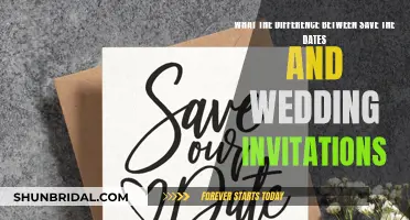 Save the Dates vs Wedding Invites: What's the Difference?