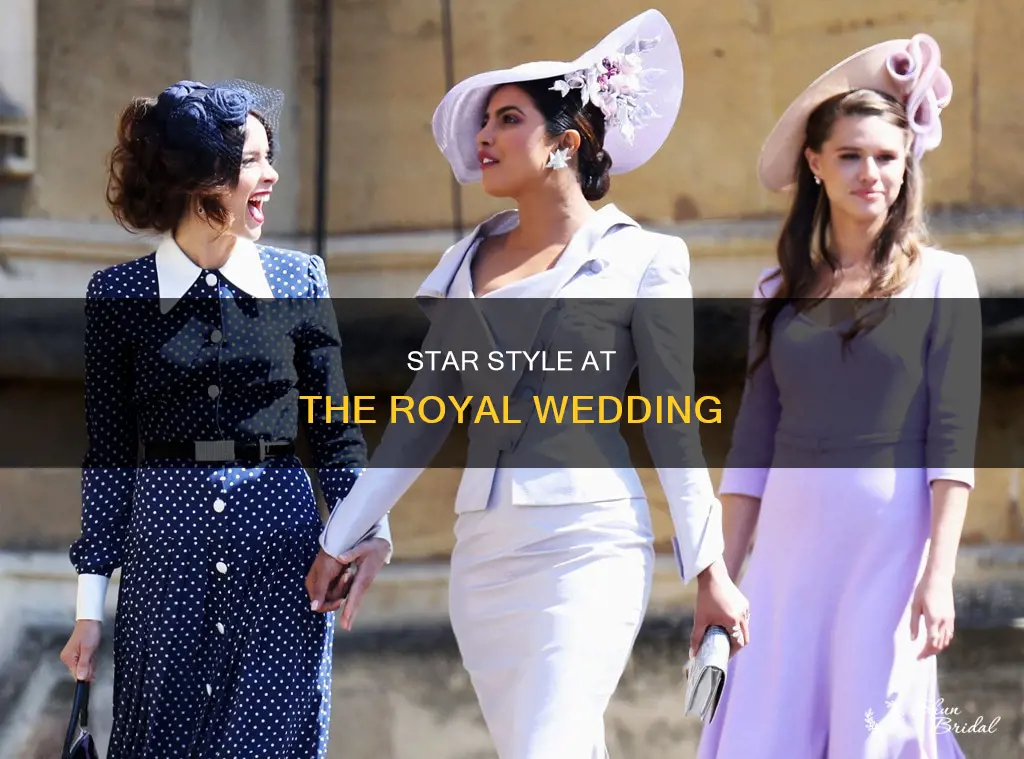 what the stars wore to meghan and harrys wedding