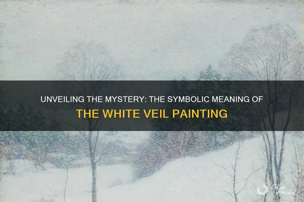 what the white veil painting represented