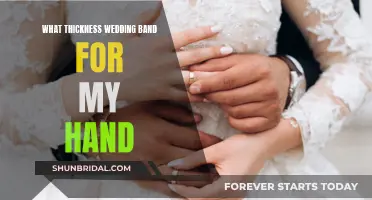 Wedding Band Thickness: A Guide for Hands