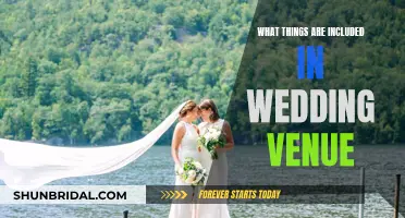 The Perfect Wedding Venue: What's Included?