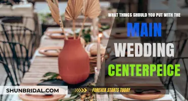 Wedding Centerpiece Companions: What to Pair and Why
