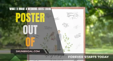 Creative Ways to Craft a Wedding Guest Book Poster