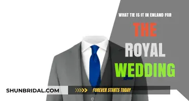 Royal Wedding Time in England: What Tie to Wear?