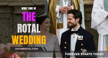 The Royal Wedding: Timing and Details Revealed