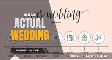 The Wedding Hour: When to Say 'I Do