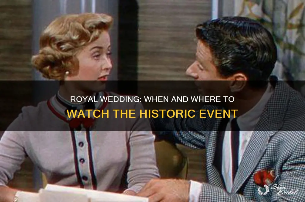 what time and station does the royal wedding come on