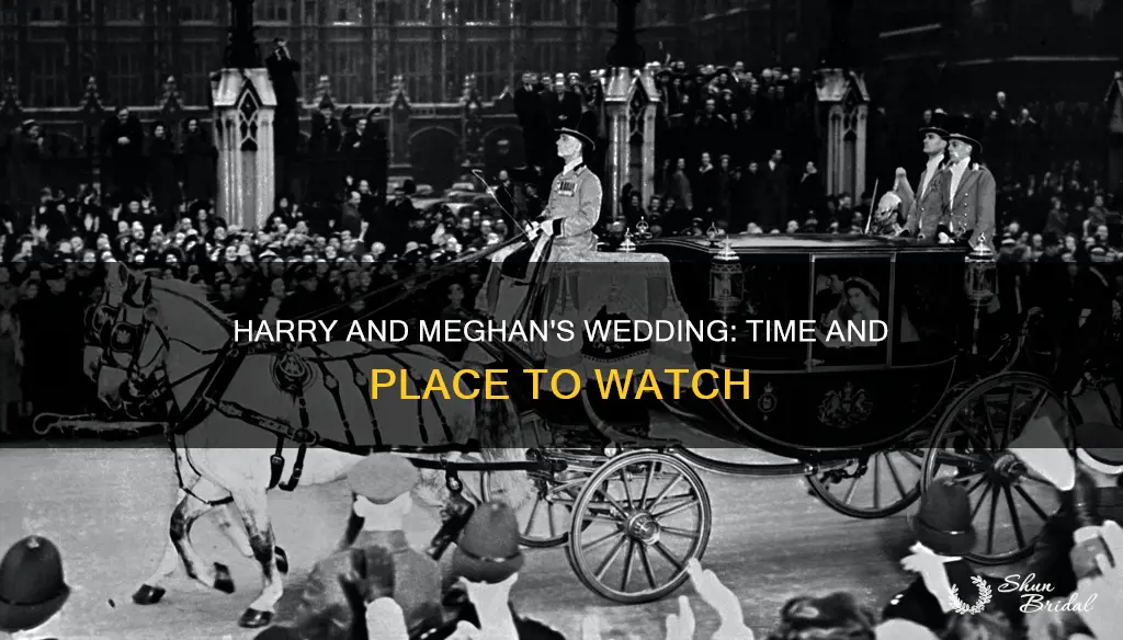 what time and where will prince harry
