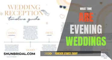 Evening Wedding Times: When to Say 'I Do
