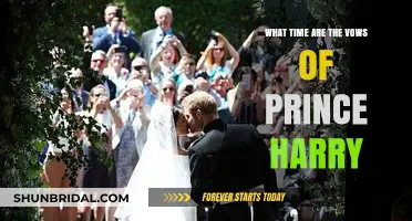 Prince Harry's Royal Wedding Vows: Timing and Ceremony Details