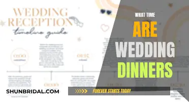 Evening Wedding Dinner Timings: When to Eat and Celebrate