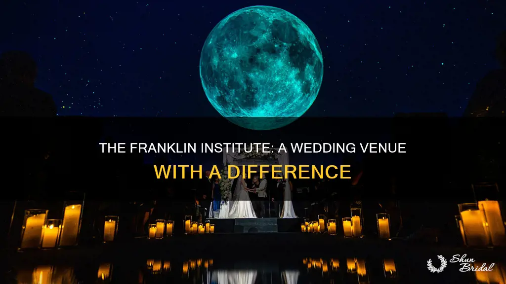 what time are weddings at franklin institute