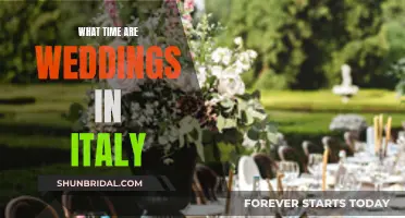 Exploring Italy's Wedding Hour: Cultural Timing Traditions