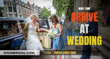 Arriving at Your Wedding: What Time is Best?