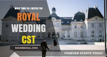 Royal Wedding Viewing Time: When to Tune in CST