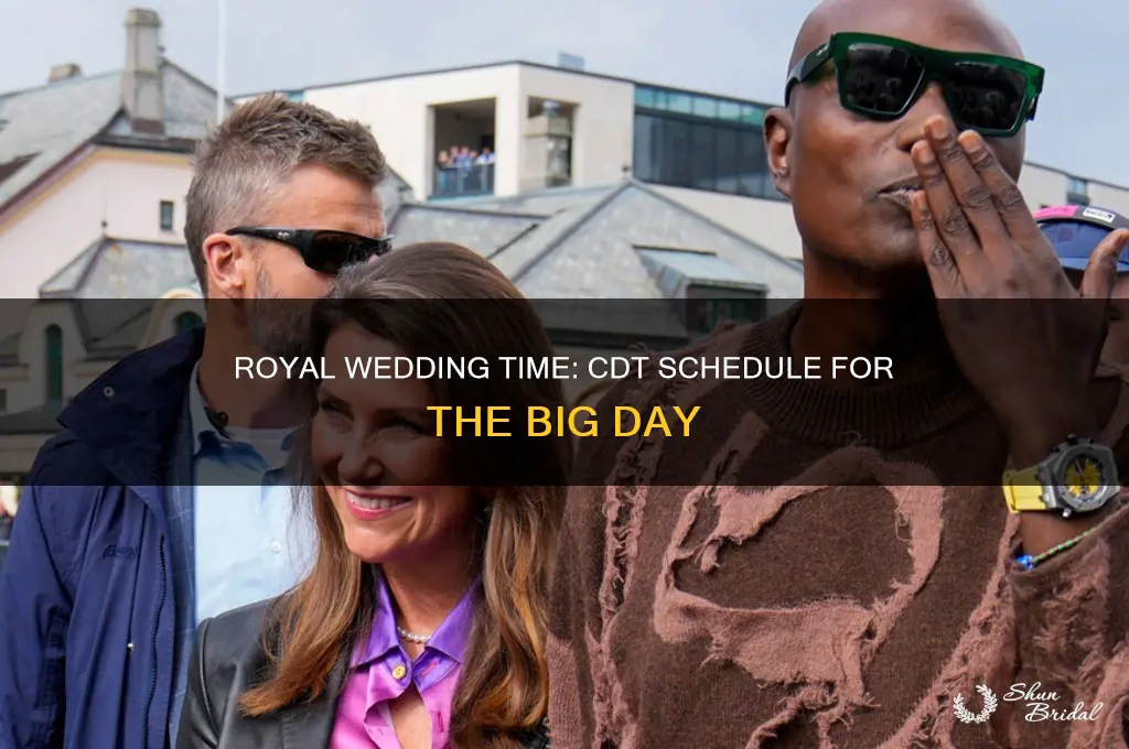 what time cdt is the royal wedding