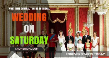 Royal Wedding Central Time: Saturday's Ceremony Start Time Revealed