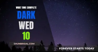 Complete Darkness: The 8-10 PM Experience