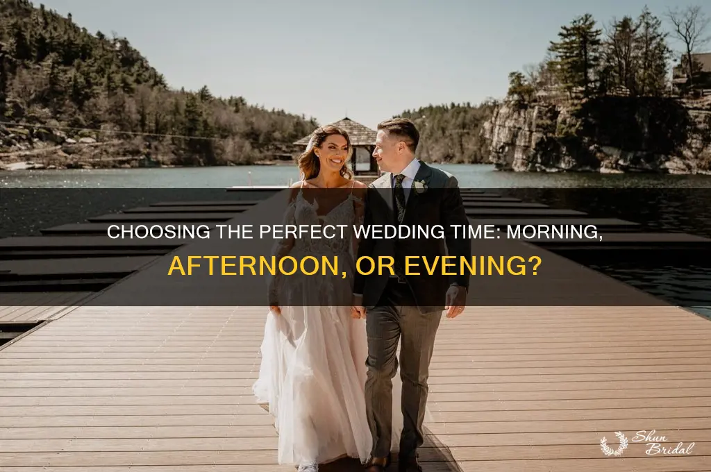 what time day have wedding