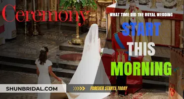 Royal Wedding Morning: Start Time and Highlights of the Ceremony