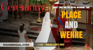 Royal Wedding: Ceremony Time and Venue Revealed in Detail