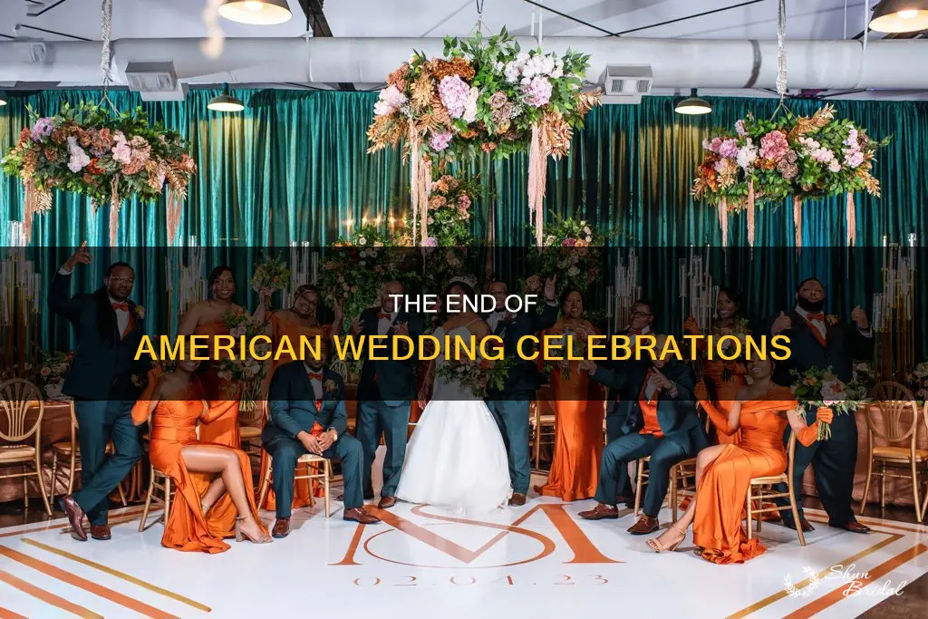 what time do american weddings end