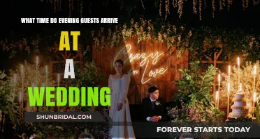 Perfect Timing: When Should Evening Wedding Guests Arrive?