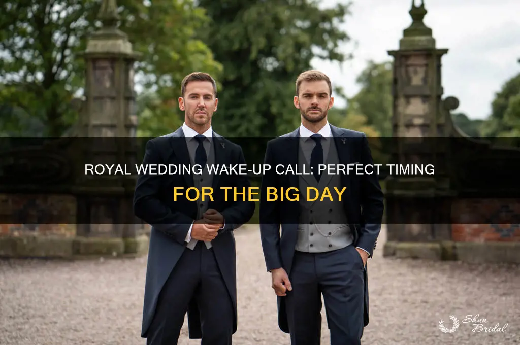 what time do get up for the royal wedding