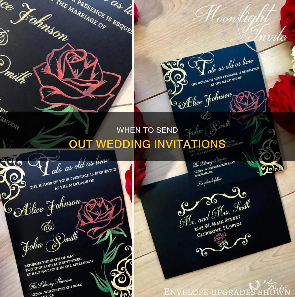 what time do I out on wedding invte