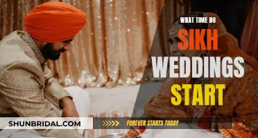 Sikh Wedding Timing: When Do Ceremonies Start?