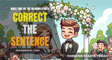 The Wedding Countdown: Timing Your Nuptials