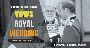 Royal Wedding Vows: The Exact Time They Exchange Promises