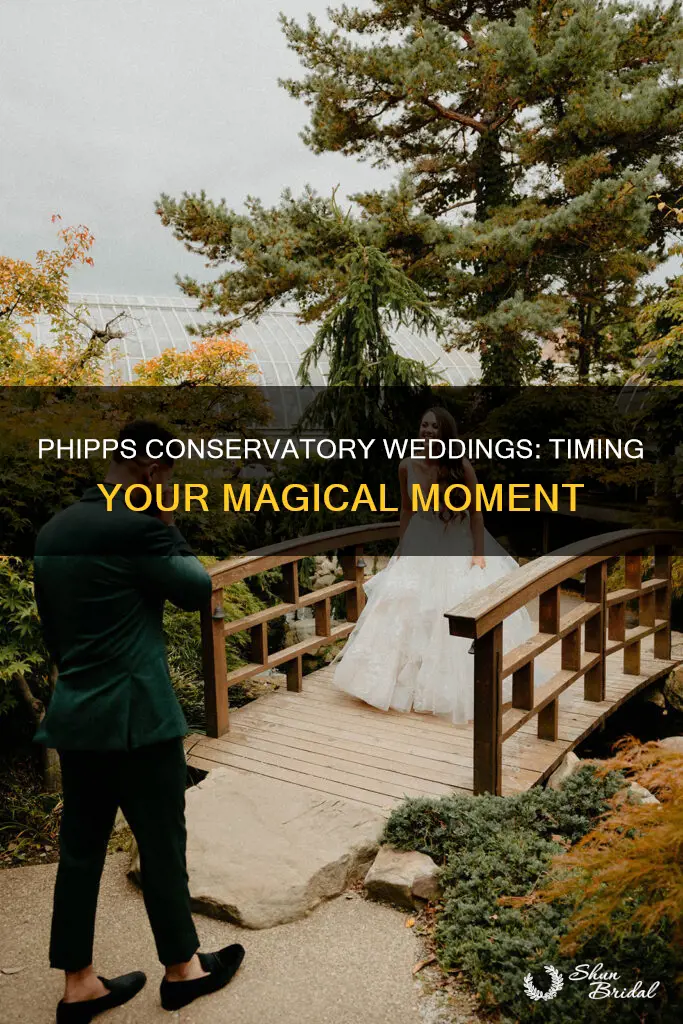 what time do weddings at phipps conservatory