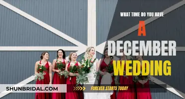Winter Wedding Timing: The Perfect Hour for a December Ceremony