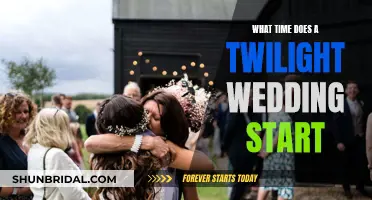 Twilight Weddings: Timing for a Magical Ceremony