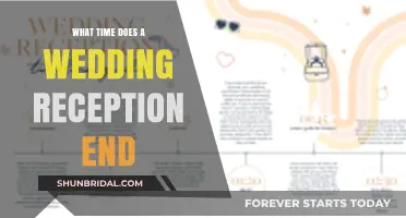 When to End Your Wedding Reception