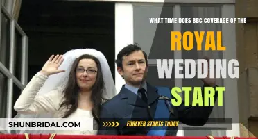 Royal Wedding BBC Coverage Start Time: When to Tune In