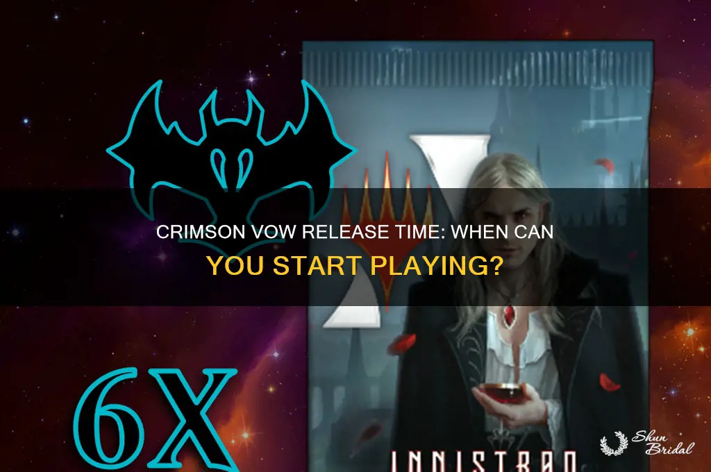 what time does crimson vow release