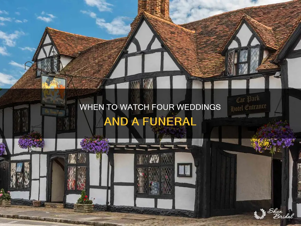 what time does four weddings and a funeral come on