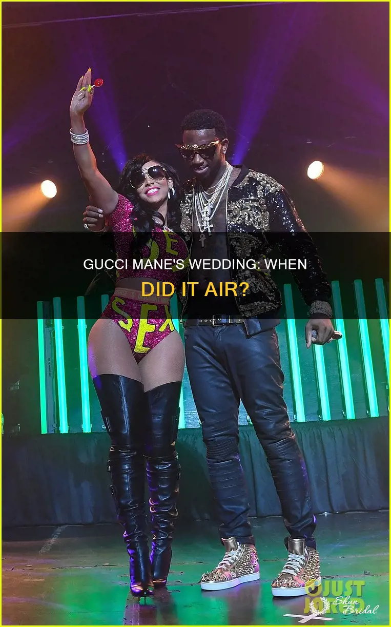 what time does gucci mane wedding come on