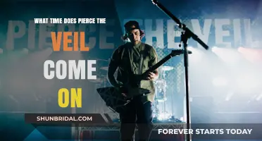 Pierce the Veil's Stage Time: When to Catch Their Performance