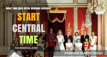 Royal Wedding Central Time: Coverage Start Time Revealed