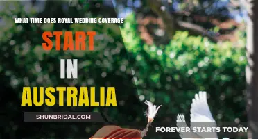 Royal Wedding Coverage Start Time in Australia: Your Viewing Guide