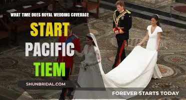 Royal Wedding Coverage Start Time: Pacific Time Zone Guide