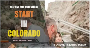 Colorado Royal Wedding Start Time: When to Tune In