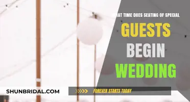 When to Seat Special Guests at Your Wedding: A Guide