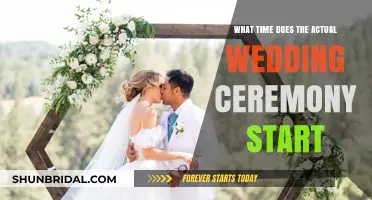 When Does the Wedding Ceremony Begin? Timing Tips for Guests