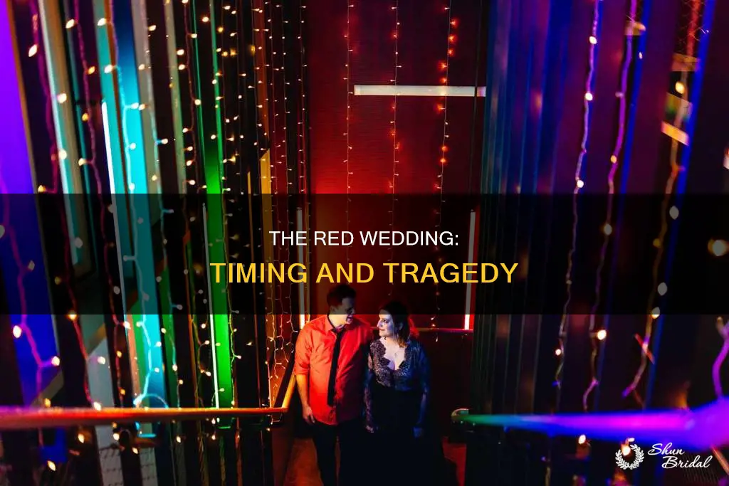 what time does the red wedding start