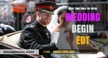 Royal Wedding Start Time: EDT Schedule for the Big Day